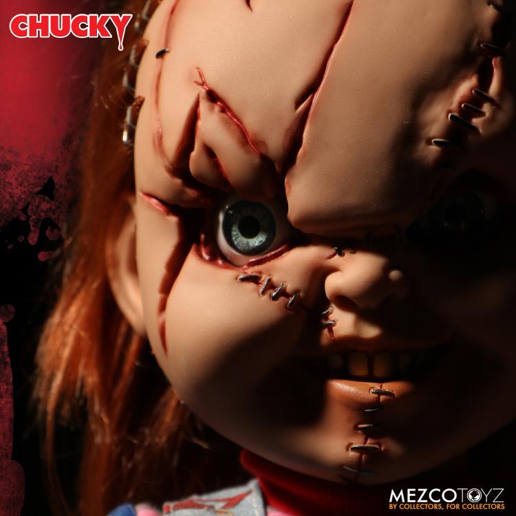 Imagem relacionada a Mezco lança Chucky de 30 cm nos EUA