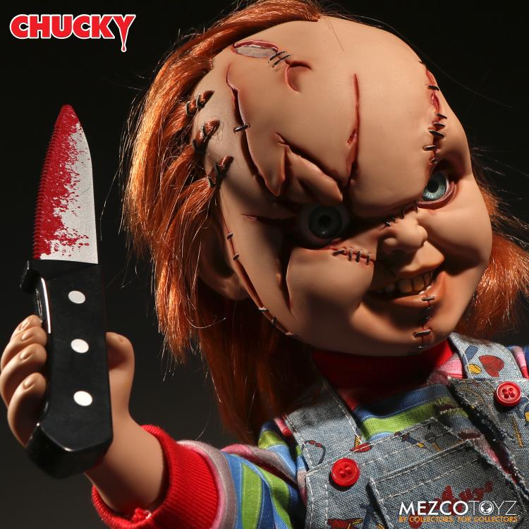 Imagem relacionada a Mezco lança Chucky de 30 cm nos EUA