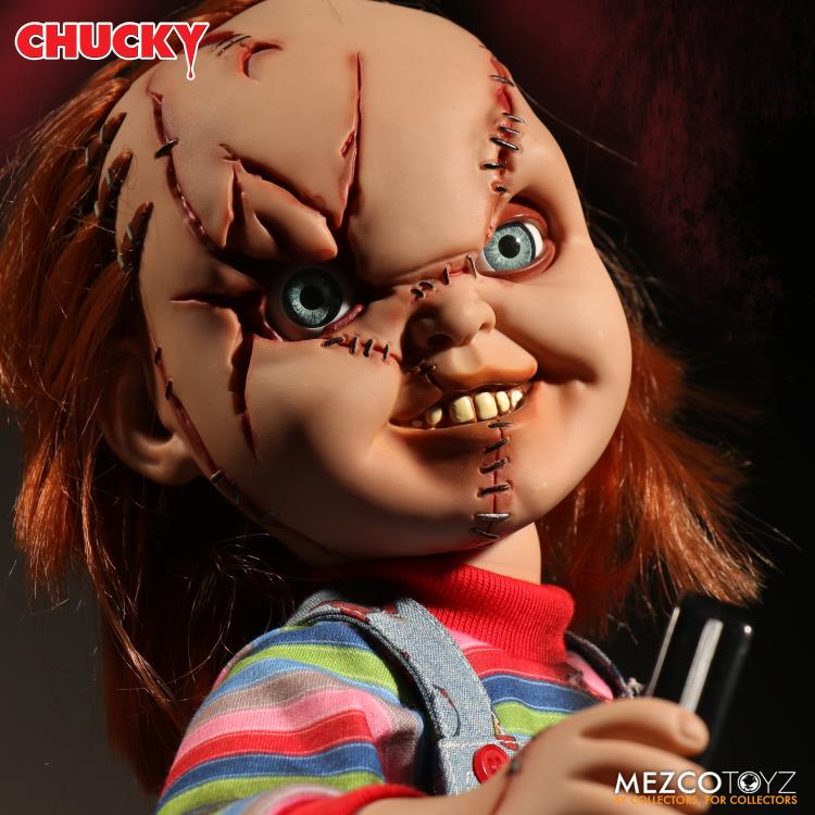 Imagem relacionada a Mezco lança Chucky de 30 cm nos EUA