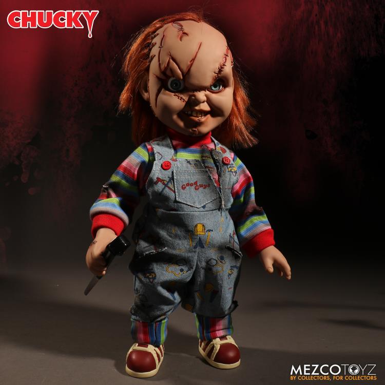 Imagem relacionada a Mezco lança Chucky de 30 cm nos EUA