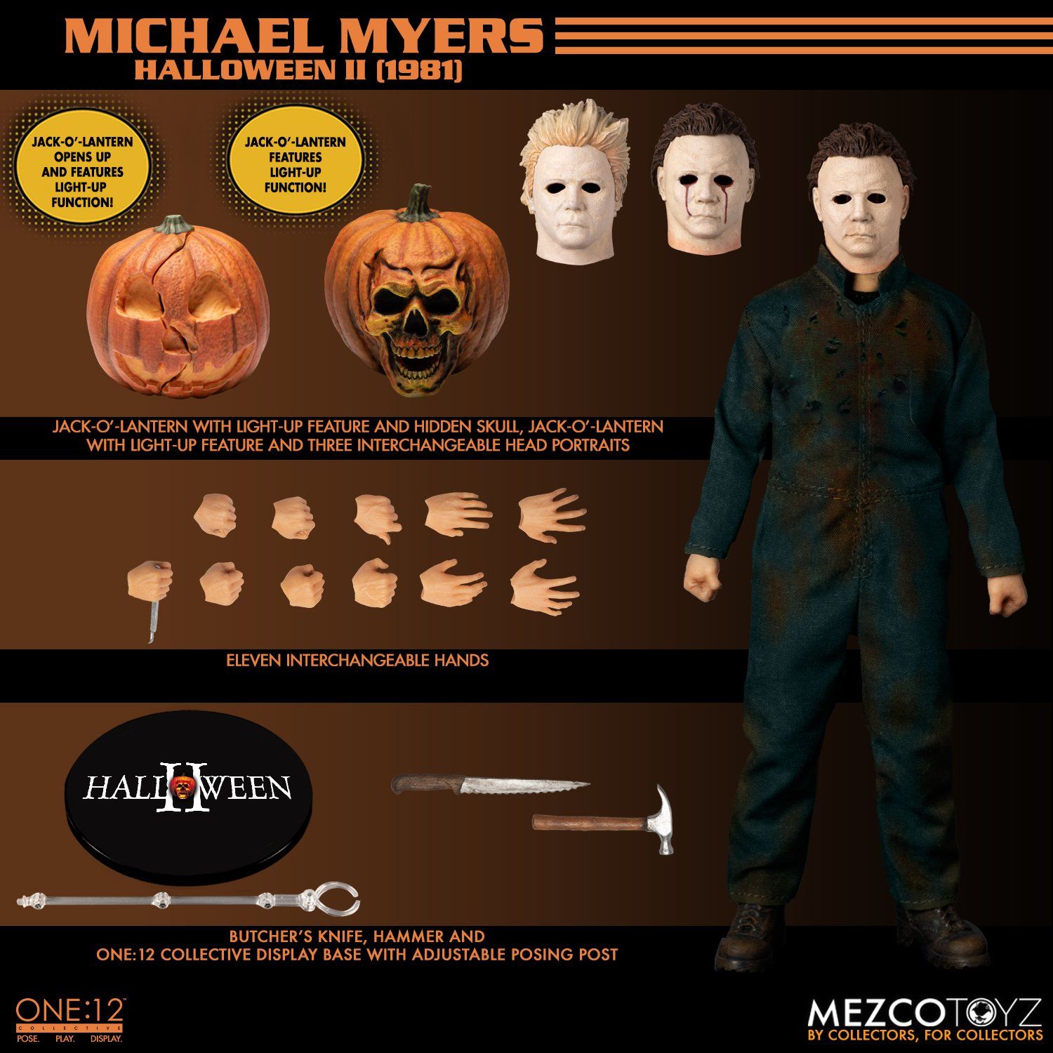 Imagem relacionada a Mezco Toyz revela Michael Myers de Halloween II (1981)