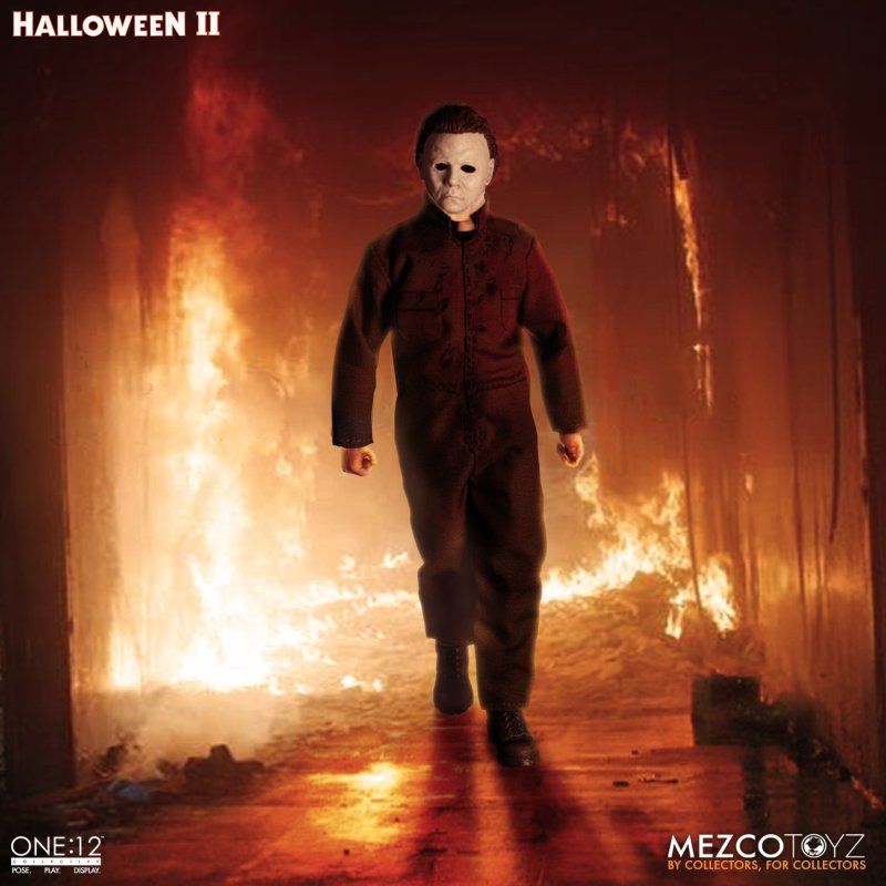 Imagem relacionada a Mezco Toyz revela Michael Myers de Halloween II (1981)