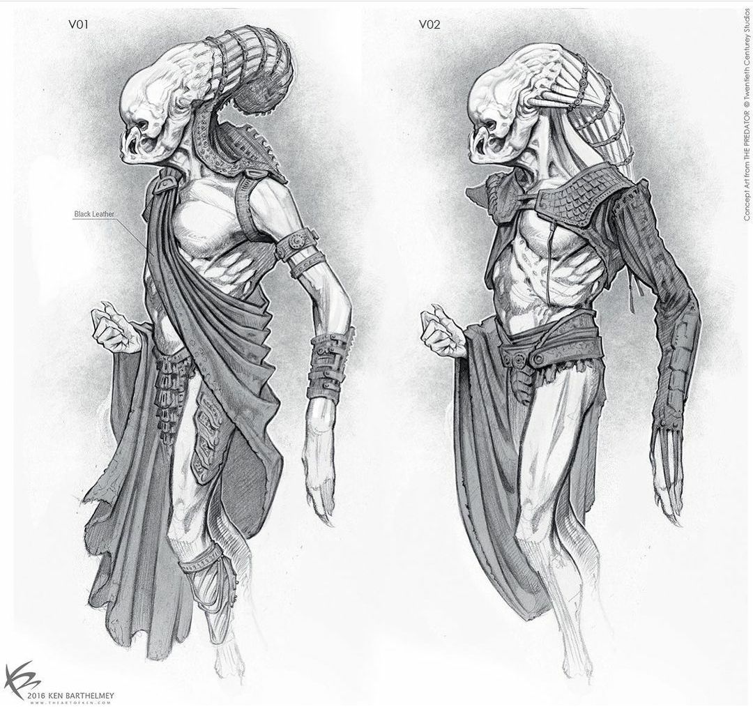 Imagem relacionada a Rascunhos revelam detalhes do Predador Emissário