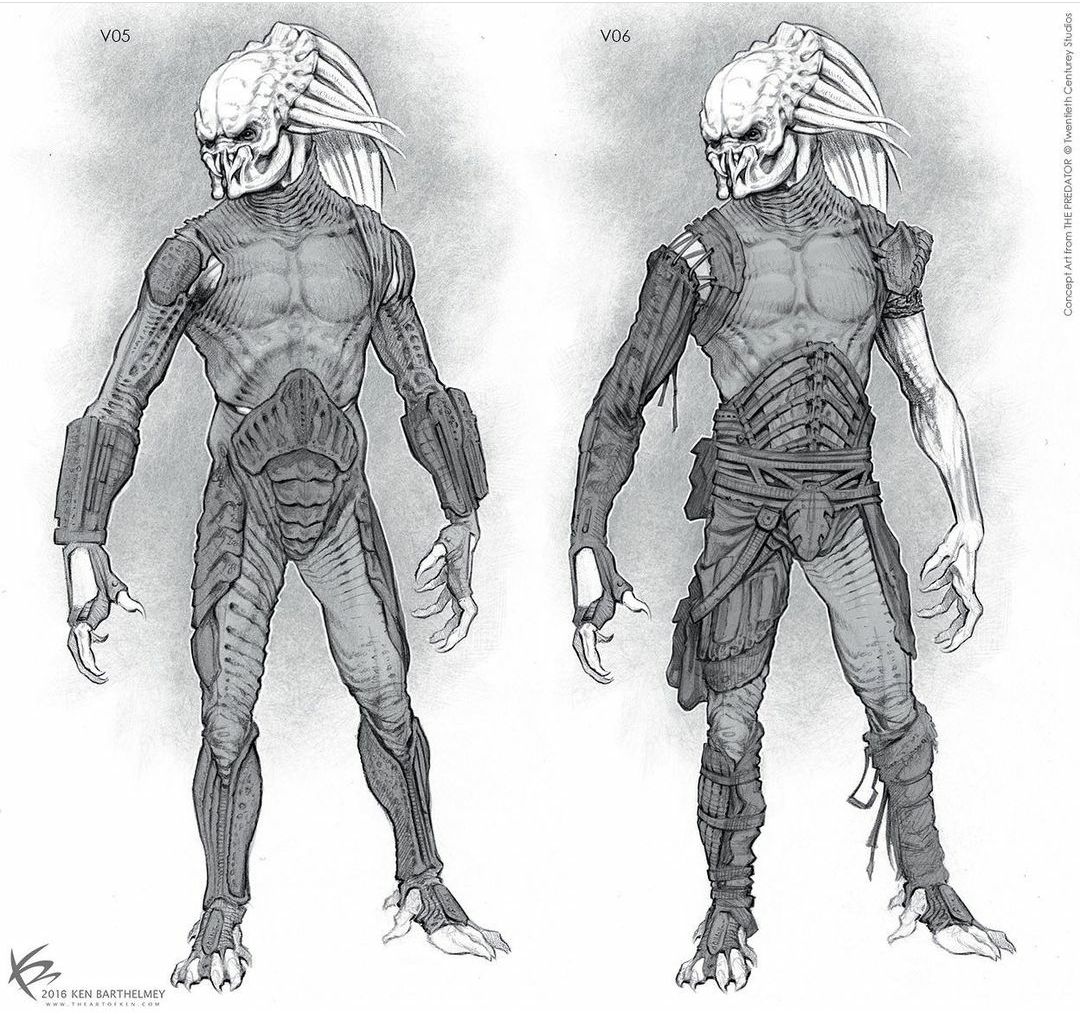 Imagem relacionada a Rascunhos revelam detalhes do Predador Emissário