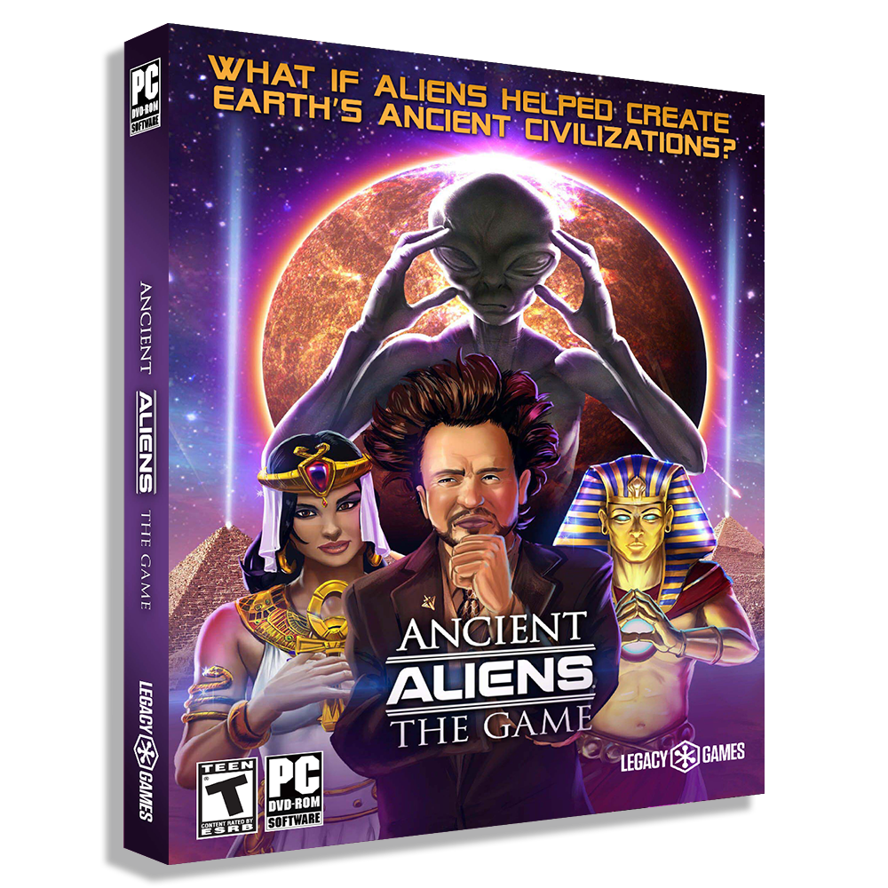 Imagem relacionada a Alienígenas do Passado ganha novo jogo para PC