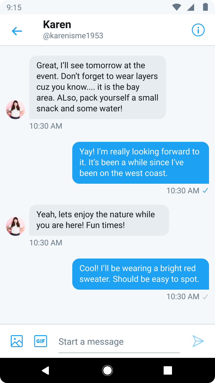 Imagem relacionada a Twitter para Android ganha novo layout para DMs no Brasil