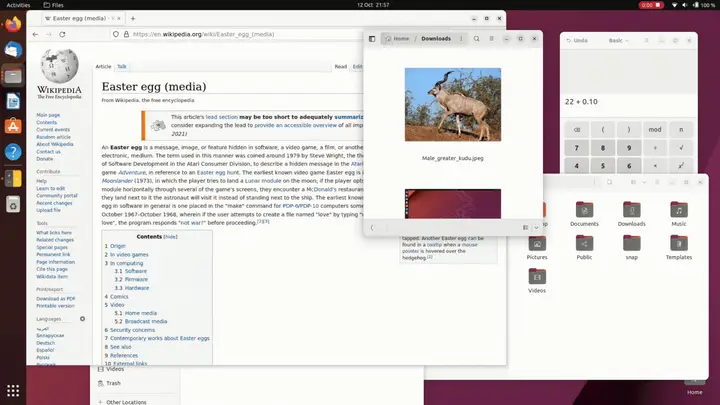 Imagem relacionada a O que tem de novo no Ubuntu Desktop 22.10, Kinetic Kudu