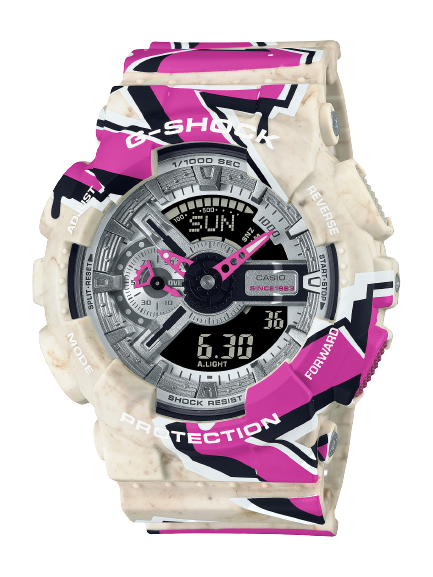 Imagem relacionada a Relógios G-Shock ganham coleção inspirados em grafitti