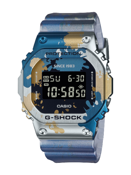 Imagem relacionada a Relógios G-Shock ganham coleção inspirados em grafitti