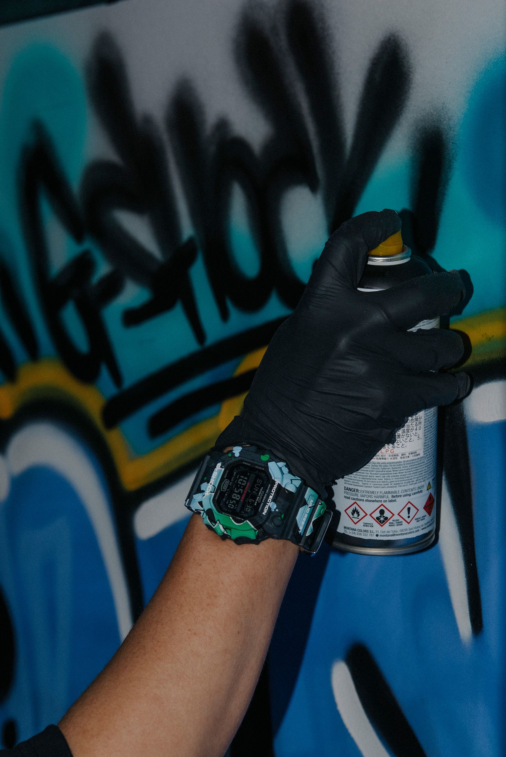 Imagem relacionada a Relógios G-Shock ganham coleção inspirados em grafitti