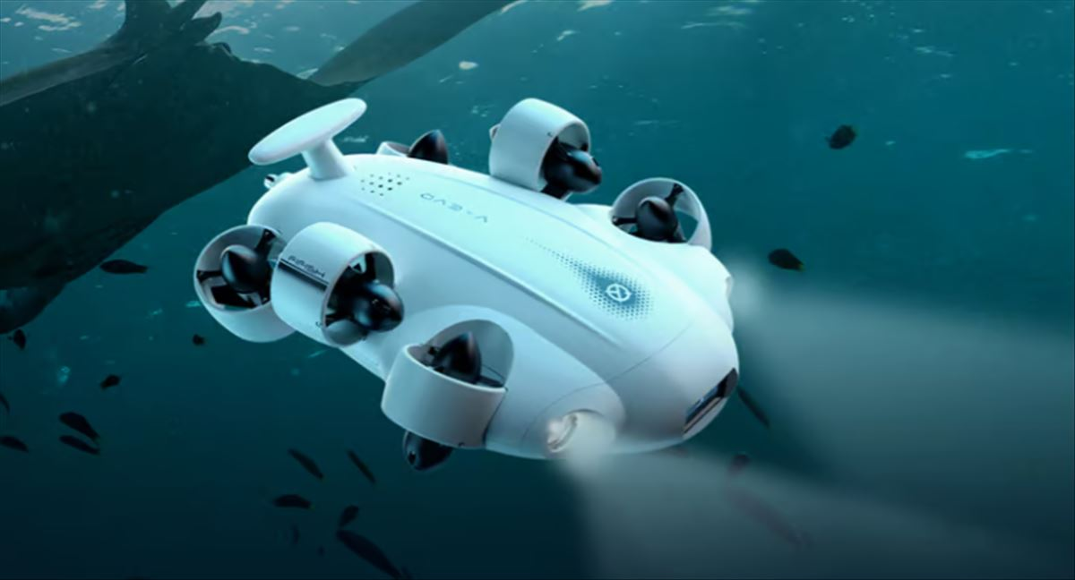 Imagem relacionada a Fifish V-EVO: explorando os fundos marinhos com um drone submarino de alta qualidade