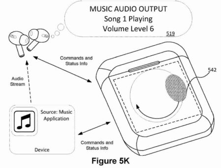 Imagem relacionada a Apple patenteia dispositivo de bolso que funciona como estojos de carga para AirPods