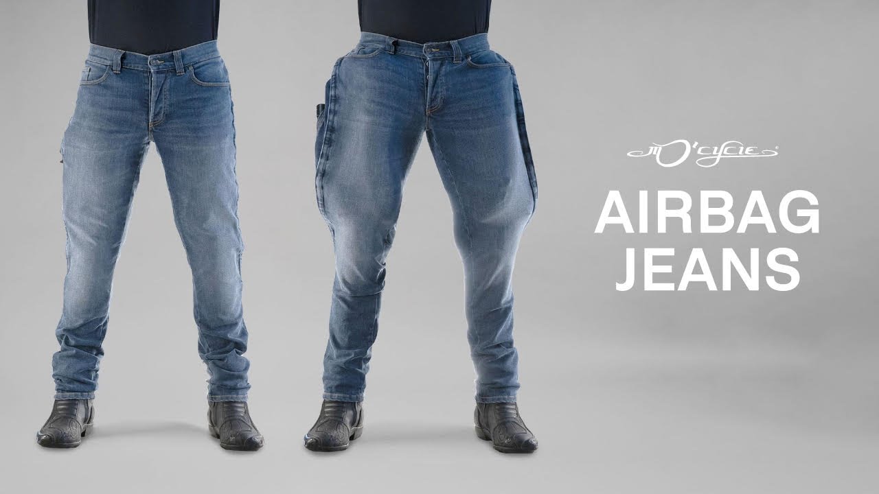 Motorcycle Airbag jeans explained │Reduce the risk of impact injuries
