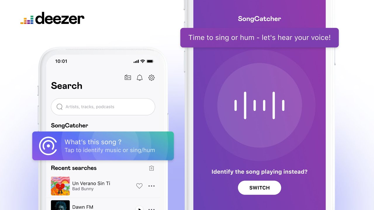 SongCatcher - Identify music in one tap on Deezer