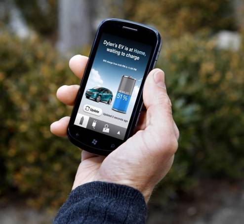 ford-celular2 Imagem relacionada a Aplicativo da Ford facilita a recarga de veículos elétricos