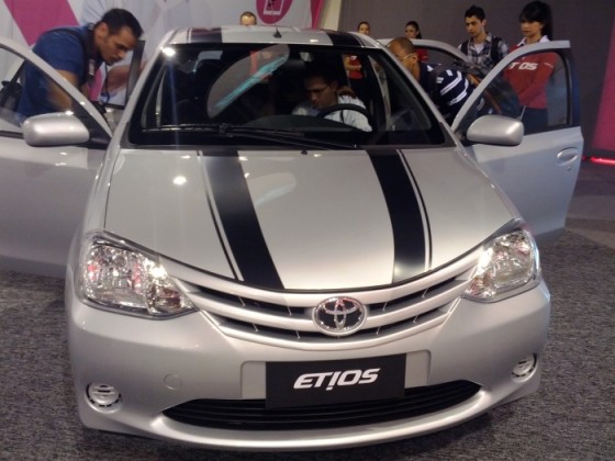 Imagem relacionada a Toyota Etios é lançado oficialmente no Brasil