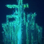 Imagem relacionada a Motores da Apollo 11 foram descobertos no fundo do mar