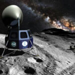 Imagem relacionada a Missão quer instalar um telescópio no pólo sul da Lua em 2016