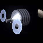 Imagem relacionada a NASA libera imagens conceito de missão em asteróides