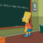 Imagem relacionada a Bart faz homenagem a Sra. Krabappel, falecida atriz Marcia Wallace