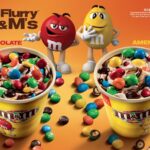 Imagem relacionada a McDonald’s relança McFlurry M&M’s nos sabores chocolate ou amendoim