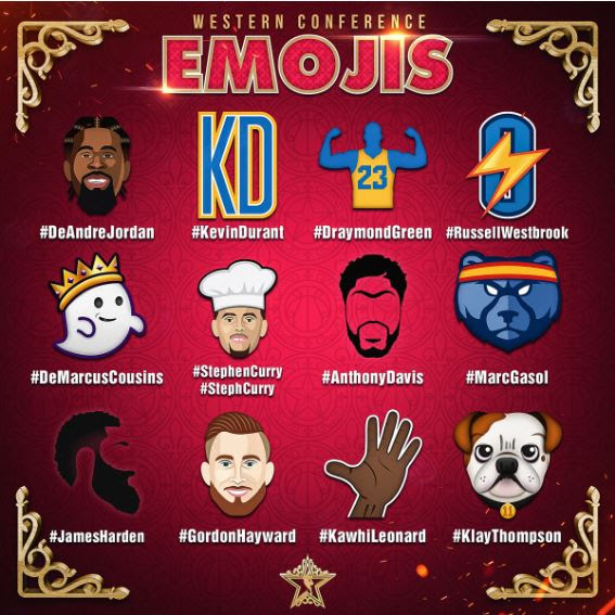 Imagem relacionada a Twitter e NBA lançam emojis para o All-Star Game 2017