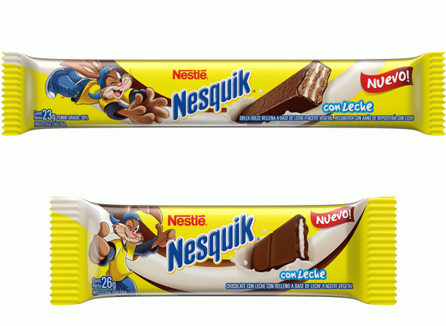 Imagem relacionada a Nesquik lança duas barras de chocolate na Argentina