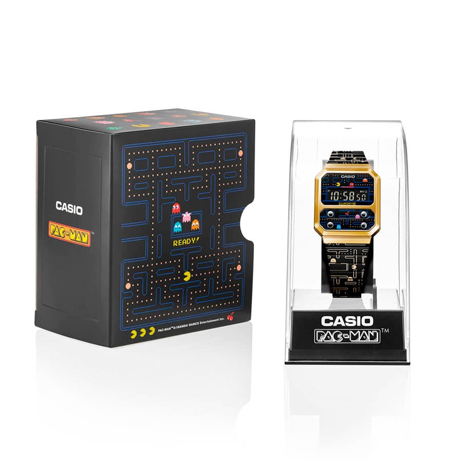 Imagem relacionada a Casio lança relógio inspirado no jogo Pac-Man