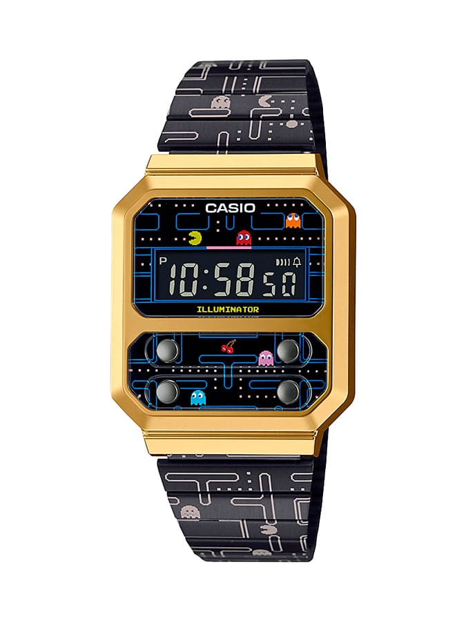 Imagem relacionada a Casio lança relógio inspirado no jogo Pac-Man