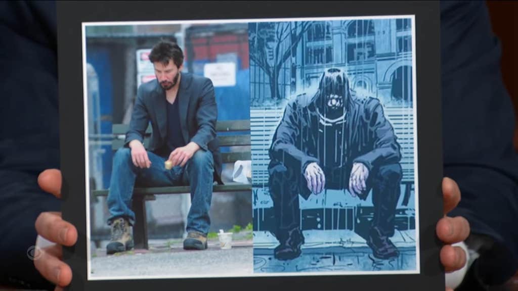 Imagem relacionada a Keanu Reeves explica o meme 'Sad Keanu'