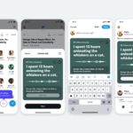 Imagem relacionada a Twitter testa maneira de criar clipes de áudio no Spaces