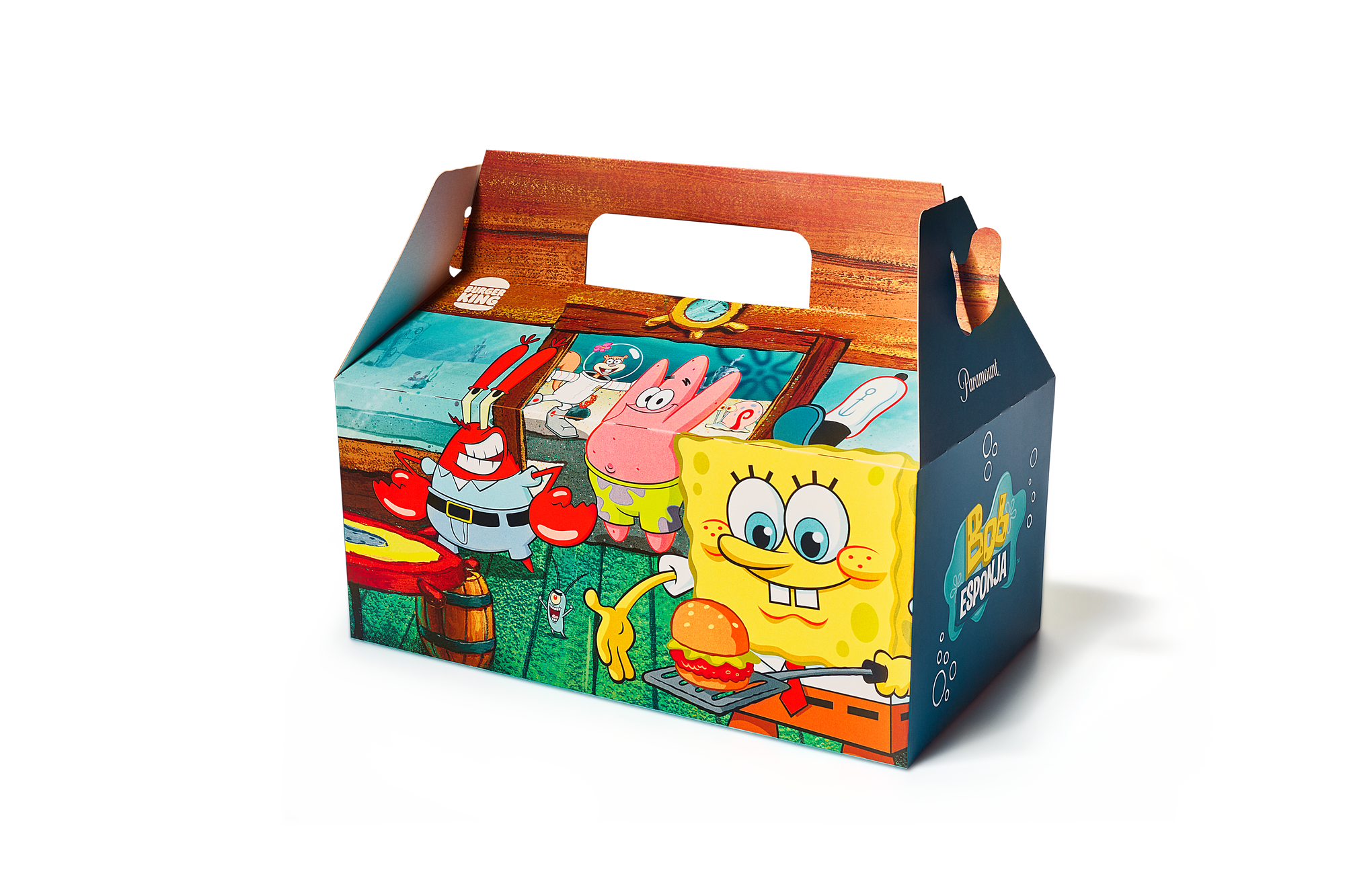 Imagem relacionada a Burger King lança Combo Fenda do Bob Esponja