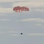 Imagem relacionada a Missão Artemis 1 da NASA voltou à Terra