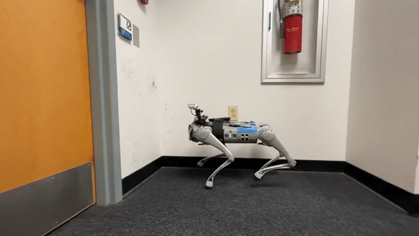 Imagem relacionada a Pesquisadores treinam robôs quadrúpedes para usar suas patas como braços