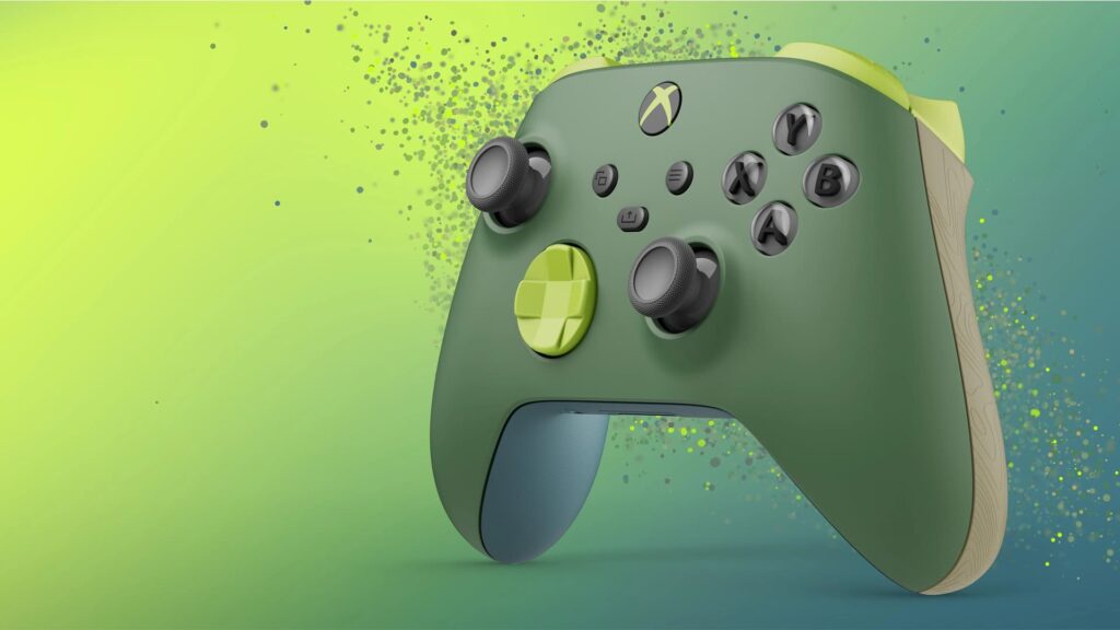 Imagem relacionada a Microsoft anuncia novo controle Xbox sustentável feito de faróis de automóveis e CDs