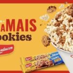 Imagem relacionada a Cinemark e Bauducco lançam pipoca com sabor de cookies