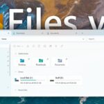 Imagem relacionada a Files v3: Atualização traz melhorias para o explorador de arquivos do Windows