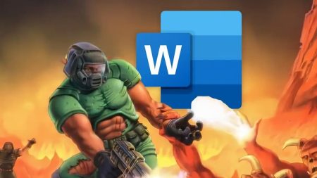Imagem relacionada a DOOM agora pode ser jogado em um documento do Word
