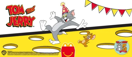 Imagem relacionada a McDonald’s celebra 85 anos de Tom & Jerry com brinquedos exclusivos no McLanche Feliz