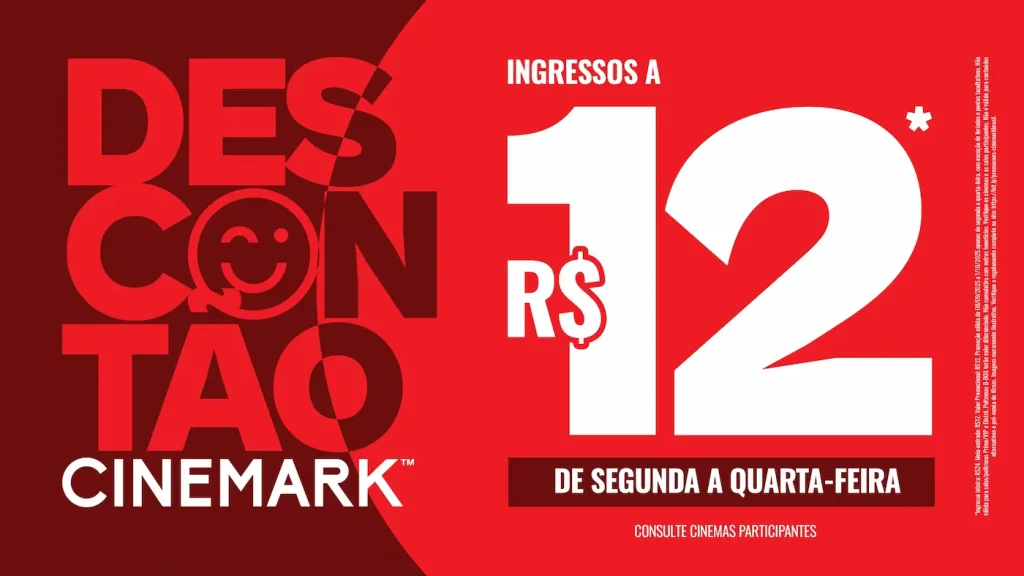 descontao cinemark 2025