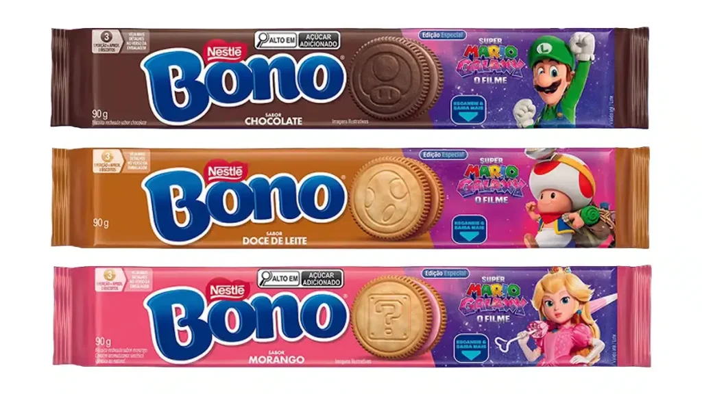 Imagem relacionada a Nestlé aposta no universo de Mario Galaxy em nova linha de biscoitos colecionáveis